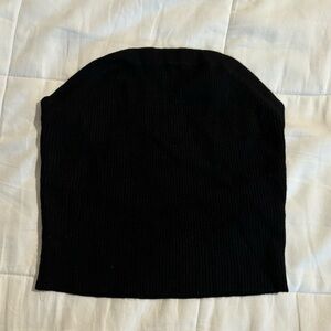 Black Crop Top